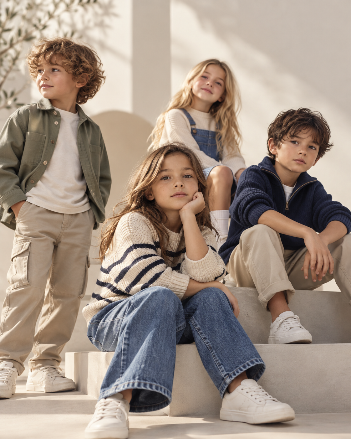 Kidswear apparel collection cover